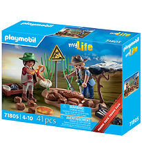 Playmobil My Life - Palæontologi-udgravning - 71805 - 41 Dele