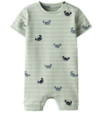 Name It Sommerdragt - NbmVroels - Aqua Gray/Crabs