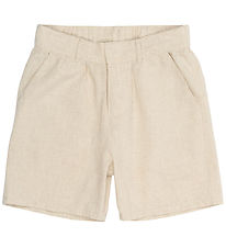 The New Shorts - Hør - TnOmer - Oatmeal