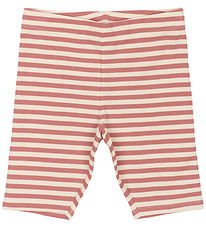 The New Cykelshorts - TnMoore - Rib - Old Rose Striped