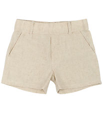 The New Siblings Shorts - Bomuld/Hør - TnstOren - Oatmeal