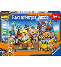 Ravensburger Puslespil - 3x49 Brikker - Rubble & Crew