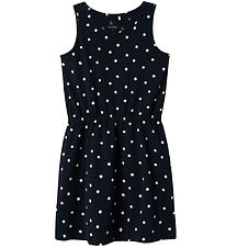 Name It Kjole - NkFVigga - Dark Sapphire/Dot