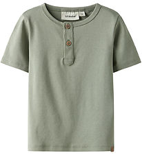 Lil Atelier T-shirt - NmmLalo - Seagrass