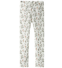 Lil Atelier Leggings - NmfLavo - Coconut Milk