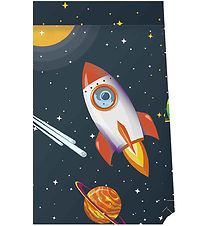 Decorata Party Slikpose - 4-pak - Rocket Space