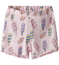 Name It Shorts - Rib - NmfVemma - Ballerina/Icecream