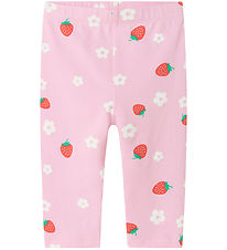 Name It Leggings - NmfVivian - Pink Frosting/Strawberry