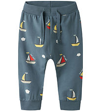 Name It Bukser - NbmVroels - Blue Mirage/Boats