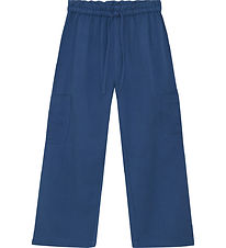 Minymo Bukser - Lyocell - True Blue