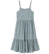 Name It Kjole - NkfJilli - Aqua Gray/Leo
