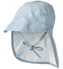 Wheat Legionærhat - Albert - Blue Stripe