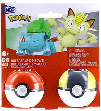 MEGA Pokémon - 60 Dele - Bulbasaur & Meowth