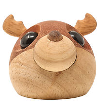 FableWood Pick-Me-Up Rensdyr - Kaj - 4 cm - Natur