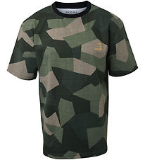 Hound T-shirt - Grøn m. print