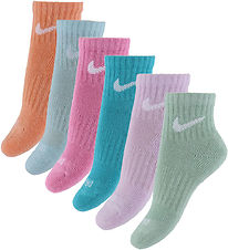 Nike Strømper - 6-pak - Glacier Blue/Multi