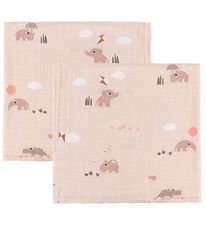 Done By Deer Stofble - 2-pak - 65x65 cm - Playground - Powder
