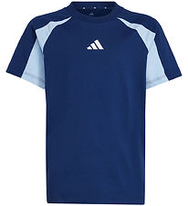 adidas Performance T-shirt - J CB T - Blå