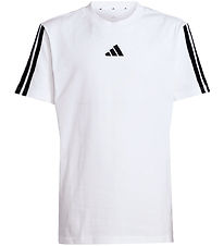 adidas Performance T-shirt - J 3S 160 - Hvid/Sort