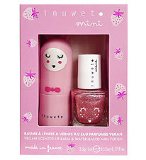 Inuwet Duo Box - Læbepomade/Neglelak - Pink