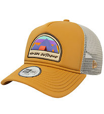 New Era Kasket - Patch Trucker - Med Beige