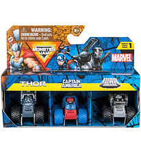 Monster Jam - Mini - Marvel - 3-pak