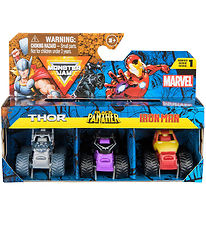 Monster Jam - Mini - Marvel - 3-pak