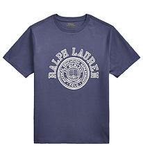 Polo Ralph Lauren T-shirt - Blå m. Logo