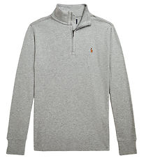 Polo Ralph Lauren Bluse - Grå Melange
