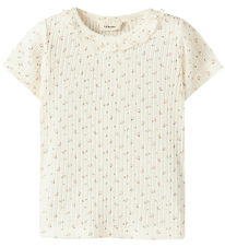 Lil' Atelier T-shirt - Rib - NmfHulla - Coconut Milk