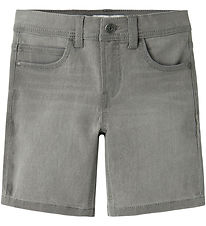 Name It Shorts - NkmSilas - Lysegrå Denim