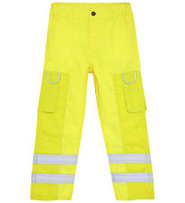 Minymo Arbejdsbukser -  Safety Yellow
