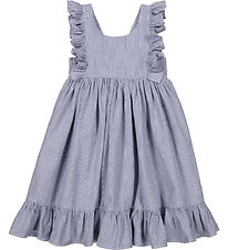 MarMar Kjole - Danita Frill - Navy Stripe