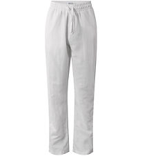 Hound Bukser - Hørblanding - White