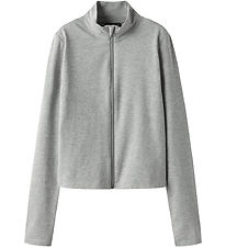LMTD Cardigan - NlfDicte - Light Grey Melange