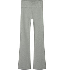 LMTD Bukser - NlfDicte - Light Grey Melange