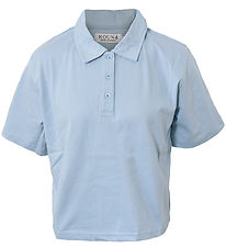 Hound Polo T-shirt - Collar Tee - Light blue