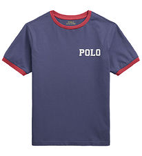 Polo Ralph Lauren T-shirt - Blå m. Logo