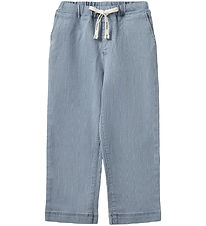 Sofie Schnoor Bukser - Storm - Blue Denim Stripe