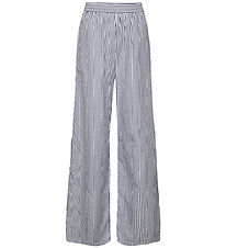 Rosemunde Bukser - Ivy - Navy Stripe