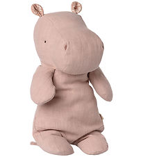 Maileg Bamse - Safari Friends - Flodhest - Medium - Lys Rosa