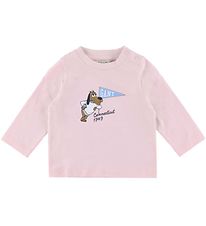 GANT Bluse - Graphic - Salmon