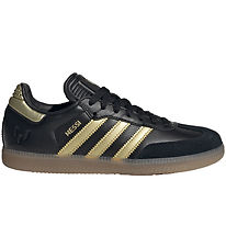 adidas Performance Sko - SAMBA MESSI J - CBLACK/GOLDMT/GUM4