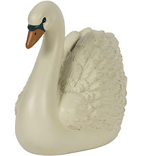 Konges Sløjd Sparegris - Polyresin - Swan