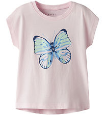 Name It T-shirt - NmfVigea - Ballerina/Butterfly