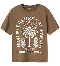 Name It T-shirt - NkmJarvu - Walnut