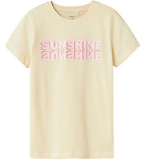 Name It T-shirt - NkmJemil - Bleached Sand
