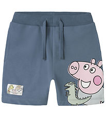 Name It Sweatshorts - NmmArt - Blue Mirage