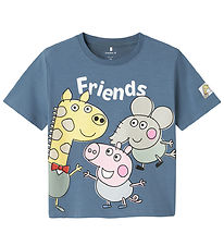 Name It T-shirt - NmmArle - Blue Mirage