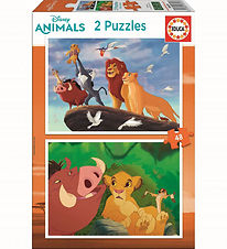 Educa Puslespil - 2x48 Brikker - The Lion King